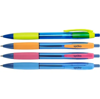 Kancelářské potřeby Kuličkové pero Spoko ReLeaf Aqua - barevný mix