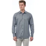 Pánská košile 050_AL 57166 Bagutta Barva: Černá, Velikost: 40