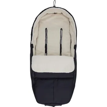 Fusak Koelstra Koelstra fusak pro Next Black" "Barva:černé|Délka:90|Druh:zimní|Materiál:polyester|Prošívaný:ano|Typ zapínání:pojízdné zipy|Umístění fusaku:do kočárku|