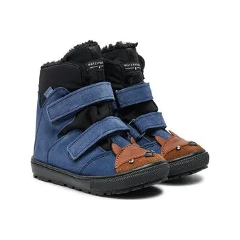 Dámské kozačky Kozačky Mrugała MALI 7251/4-63 Tmavomodrá 26