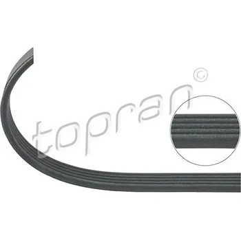 ozubený klínový řemen TOPRAN 500 692
