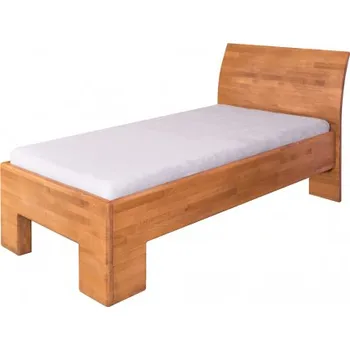 Ložnice Jednolůžko SOFIA čelo oblé plné, 90 cm, buk cink