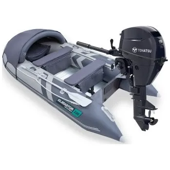 Loď Komplet Gladiator C330 AL a Tohatsu MFS9,9CY S