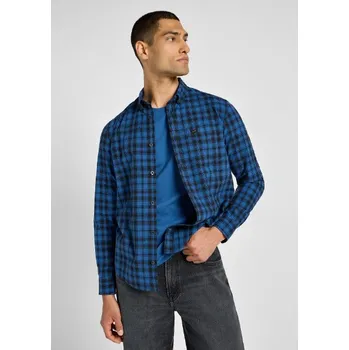 Pánská košile Košile Lee BUTTON DOWN BLUE Velikost: M