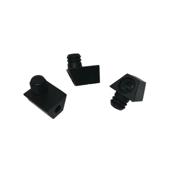 Nábytkové kování Upevňovací element, černý 21