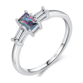 Prsten Stříbrný prsten se zirkonem Noelle - 57