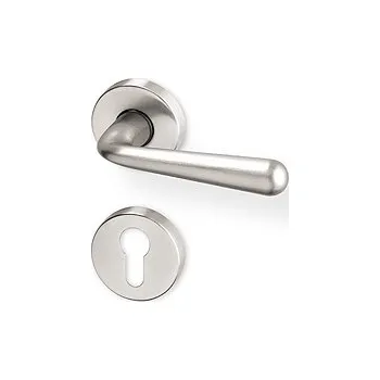 Dveřní kování AC-T Servis ACT dveřní kování CHARLIE R PK (nikl) DOPRODEJ !!! Provedení: PZ (klika/klika, zámek FAB)