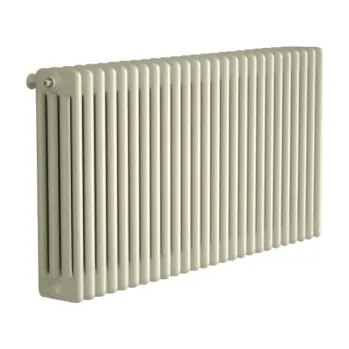 Radiátor ISAN Atol C4 článkový radiátor, výška 600 mm, délka 1226 mm, 26 článků, výkon 2129 W, barva Bílá RAL 9016, připojení VL, uchycení na stěnu