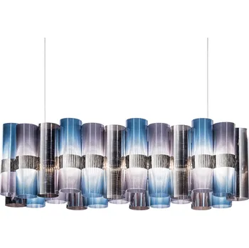 Slamp La Lollo Gradient suspension linear 100, designové závěsné svítidlo, 70W LED 2700K stmívatelné, délka 93cm