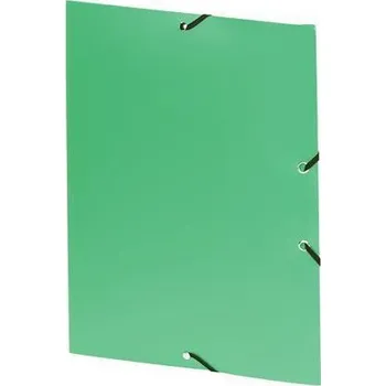 Desky s gumičkou "Standard", zelená, PP, 15 mm, A4, VIQUEL