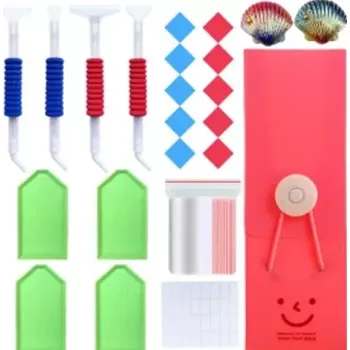 Diamantové malování Pouzdro s pomůckami pro diamantové malování