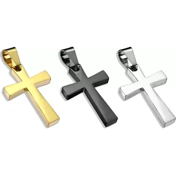 Přívěsek Přívěsek nerezové oceli Latinský kříž SSPM-7058