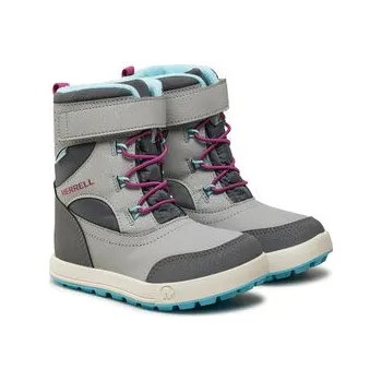 Dívčí sněhule Sněhule Merrell Snow Storm 3.0 WTRPF MK167714 Šedá 35