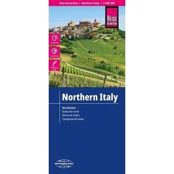 Reise Know-How Landkarte Italien, Nord / Northern Italy (1:400.000)