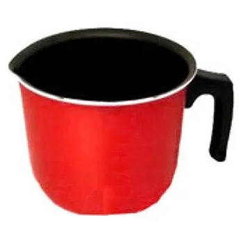 Varná konvice ZANETTI Hrnec na vaření mléka ADRIATICA ROSSO 12 cm