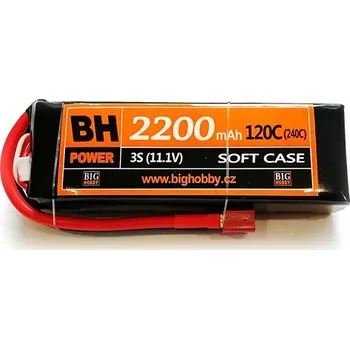 Li-pol baterie 2200 mah 3S 120C (240C) BH Power