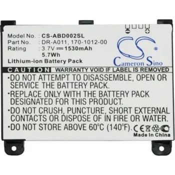 Baterie k notebooku VHBW Baterie pro Amazon Kindle 2 DX / DXG, 1530 mAh