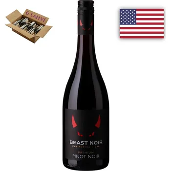 Víno Taster Wine Pinot Noir Premium, Beast Noir 6 x 0,75l, červené víno
