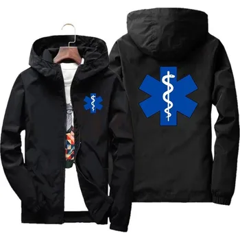 Pánská softshellová bunda Unisex větrovka pro záchranáře Ambulance Velikost: XS, Barva (Varianta): 2