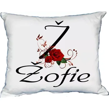 Dekorativní polštářek Moon River ŽOFIE polštář s dámským jménem 30x40 cm