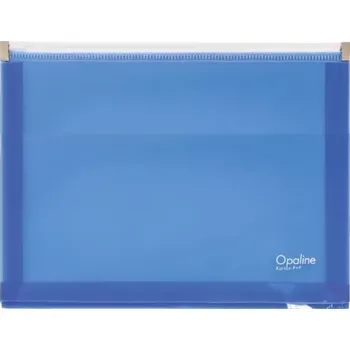 Kancelář Obálka se zipem A4 Opaline, modrá