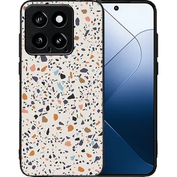 Pouzdro na tablet VSECHNONAMOBIL 88044 MY ART Ochranný kryt pro Xiaomi 14 BEIGE TERRAZZO (162)