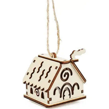 Kúzlo dreva Malý domeček s vlnkami