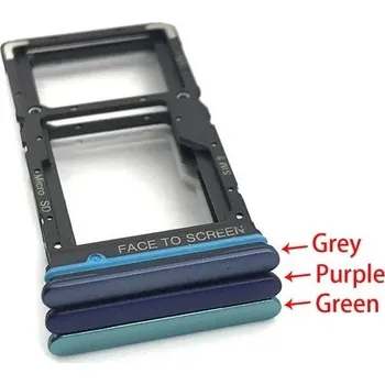 Držák (šuplík) SIM Xiaomi Mi 10T Lite grey