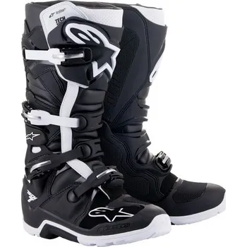 Moto obuv ALPINESTARS boty TECH 7 ENDURO DRYSTAR black/white - 52