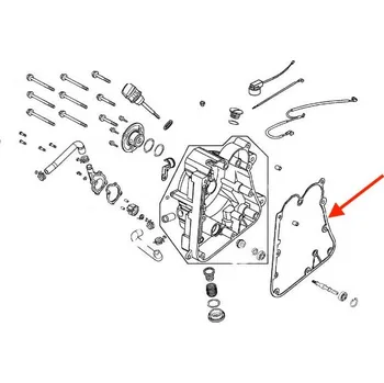 Kymco Těsnění krytu zapalování MX5539