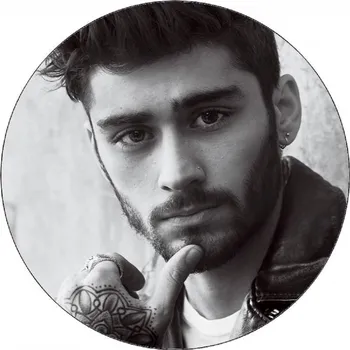 Jedlá dekorace na dort Jedlý papír One direction Zayn Malik 19,5 cm