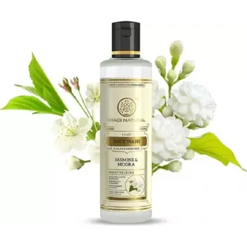 Sprchový gel Sprchový gel Jasmín & Mogra 210 ml Khadi Natural