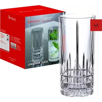 Sklenice Sklenice na long drink, Spiegelau & Nachtmann 4ks, varianty 4ks sklenic na vodu 350ml