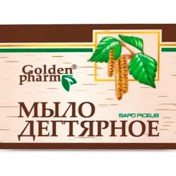 Mýdlo Golden Pharm Sapo Piceus dehtové mýdlo 70 g