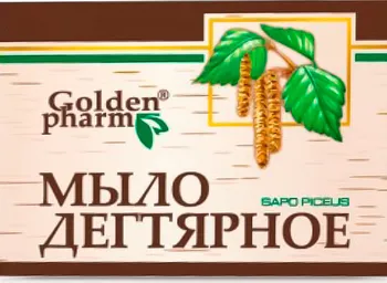 Mýdlo Golden Pharm Sapo Piceus dehtové mýdlo 70 g