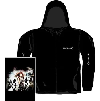 Pánská mikina mikina na zip s kapucí Delain - April Rain