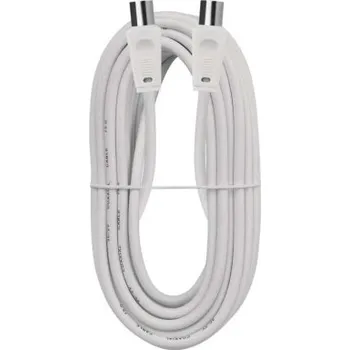 Anténní kabel Anténní koaxiální kabel stíněný 7,5m rovné vidlice EMOS S30700