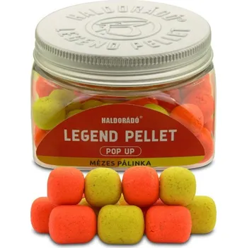 Boilies HALDORÁDÓ - LEGEND PELLET POP UP - MEDOVÁ PÁLENKA 12,16mm