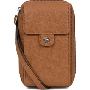 Kabelka Dámská kabelka na mobil a doklady Hexagona Stella - hnědá