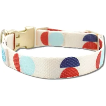Obojek pro psa Pattern play obojek Barva: Bílá, Velikost: 22 - 34 cm