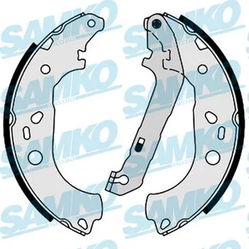 Brzdová čelist Sada brzdových čelistí SAMKO 88600