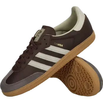 Pánské tenisky Pánská lifestylová obuv Adidas Samba OG hnědá