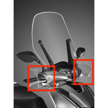 Honda Plexi SH 17/19 - kryty rukou 08P70K77D20