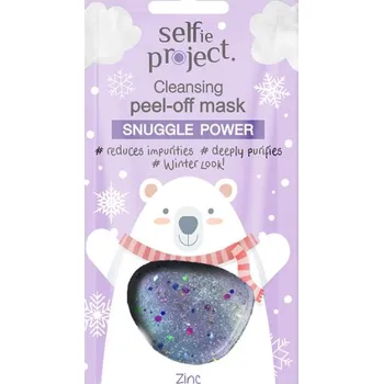 Pleťová maska Selfie Project slupovací maska 12ml Snuggle Power