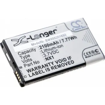 Baterie pro mobilní telefon VHBW Baterie pro Blackberry Q10, 2100 mAh