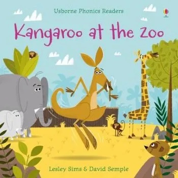 První čtění Kangaroo at the Zoo - Sims, Lesley