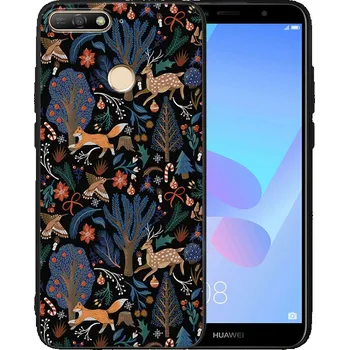 Pouzdro na tablet VSECHNONAMOBIL 70708 MY ART Kryt s vánočním designem Huawei Y6 Prime 2018 WINTER (071)