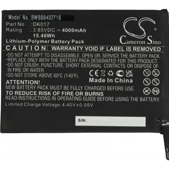 Baterie pro mobilní telefon VHBW Baterie pro Blackview A80 Pro, 4000 mAh