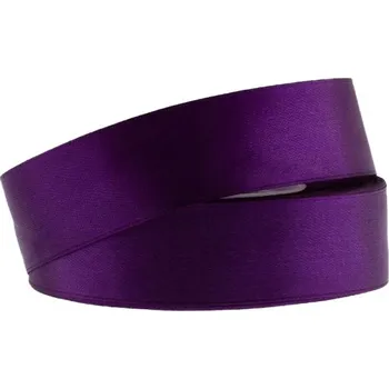 Stuha Stuha saténová 25mm/32m dark plum (tmavá švestková)