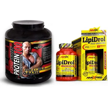 Protein Explomax Balíček pro redukci tuků #1 - 3000g + 120 kapslí Příchuť: vanilka